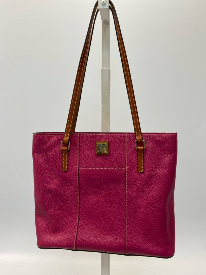 Dooney &amp; Bourke US Shoe Size Raspberry Brown Handbag