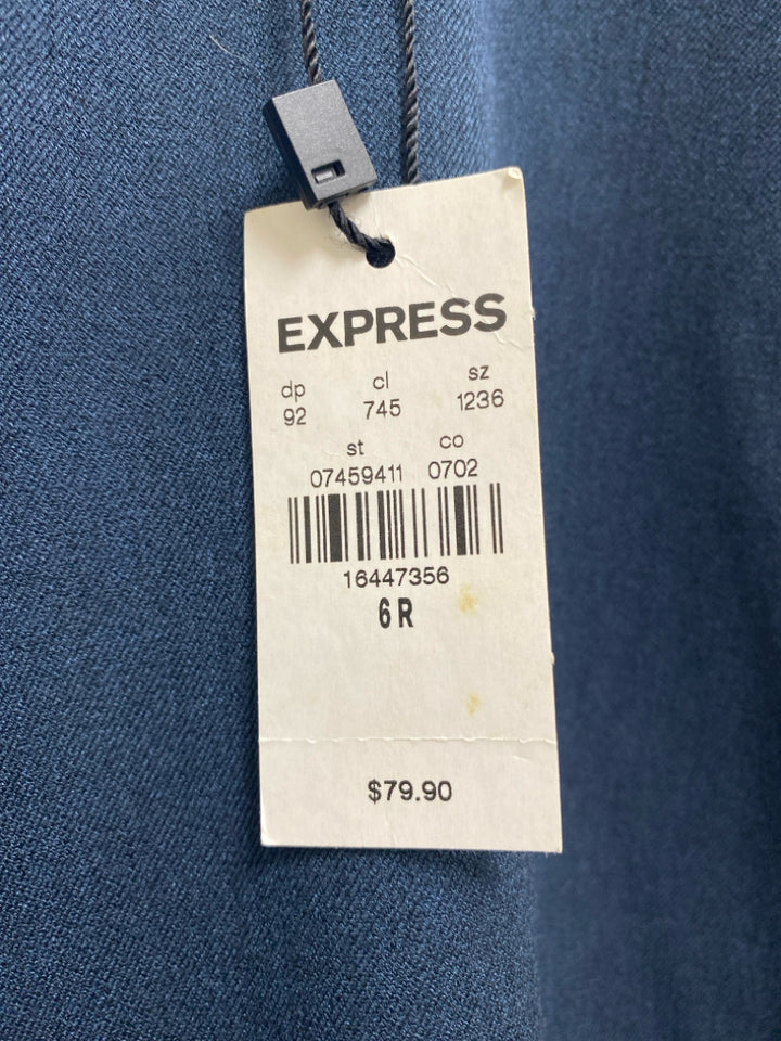 NWT Express Size 6 Dark Blue Ladies Pants