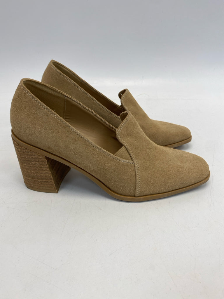 Joie US Shoe Size 8.5 Brown Suede Heels