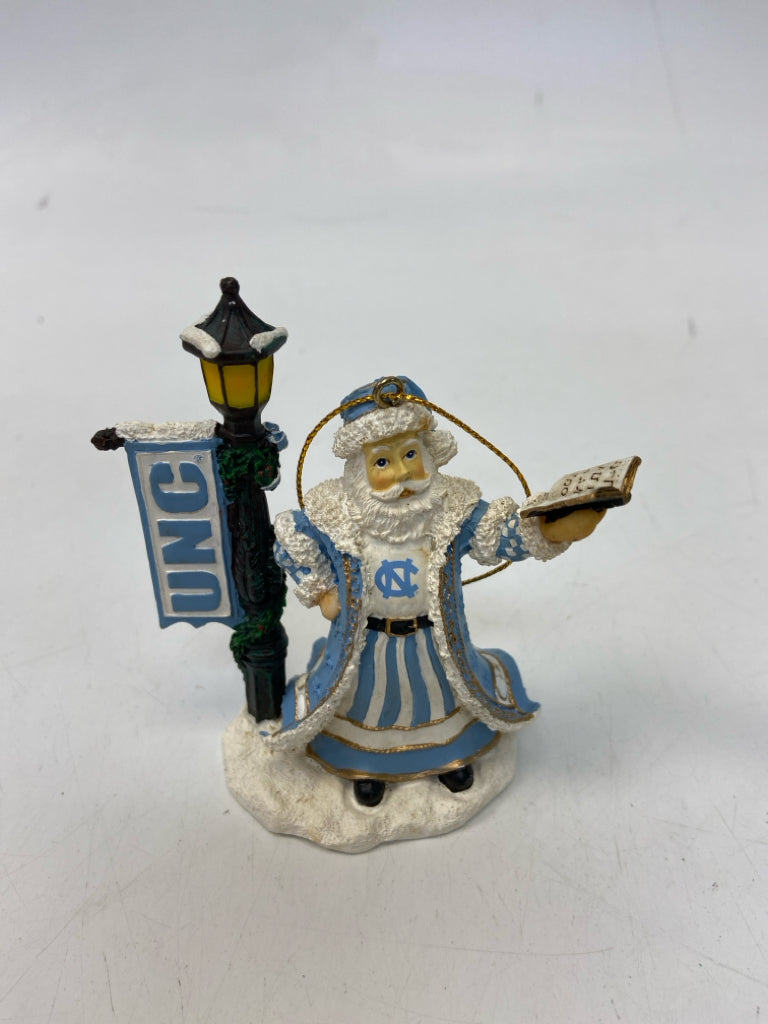Blue White UNC Ornaments