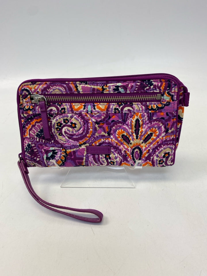 Vera Bradley Red Orange Wristlet
