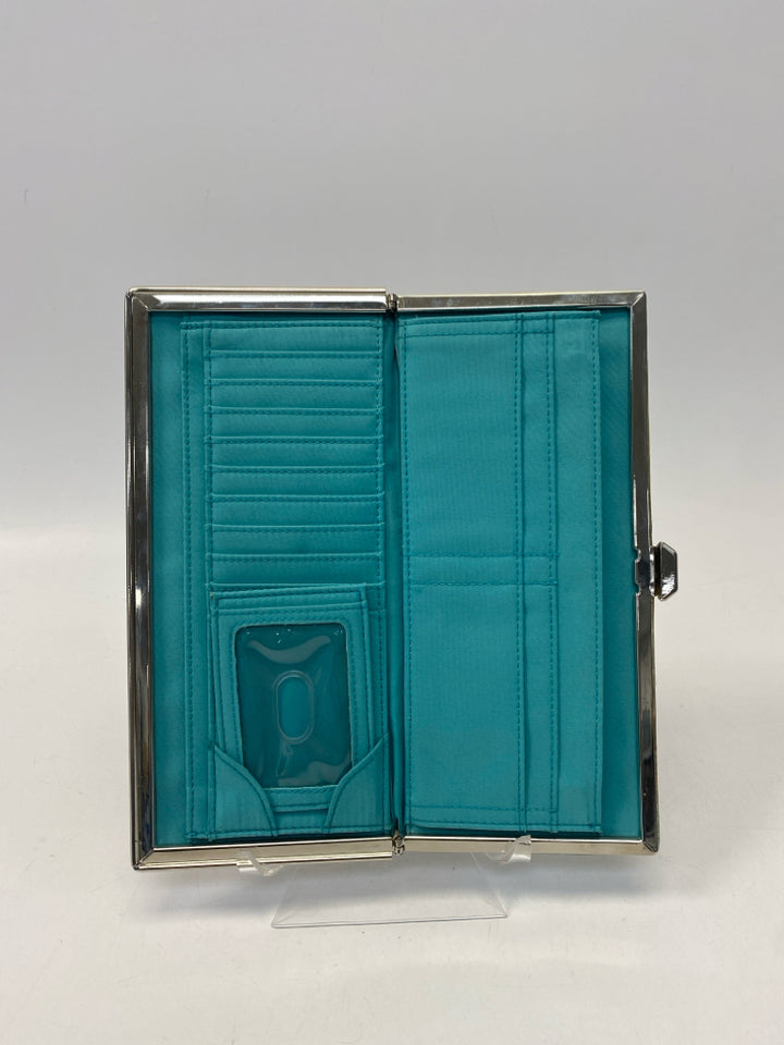 Turquoise Multi-Color Wallet