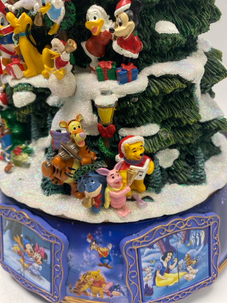 Disney Green Multi Color Characters Christmas