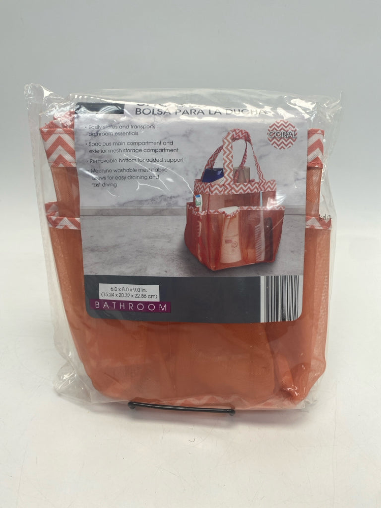 NEW/PKG Red Misc. Bath Item