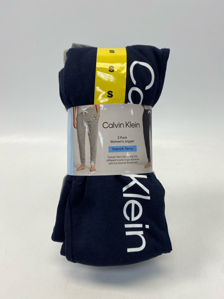 NEW/PKG Calvin Klein Size S Black/Gray Ladies Pants