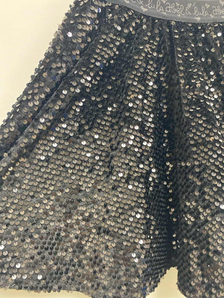 SIZE 12 Black Sequined Girl&
