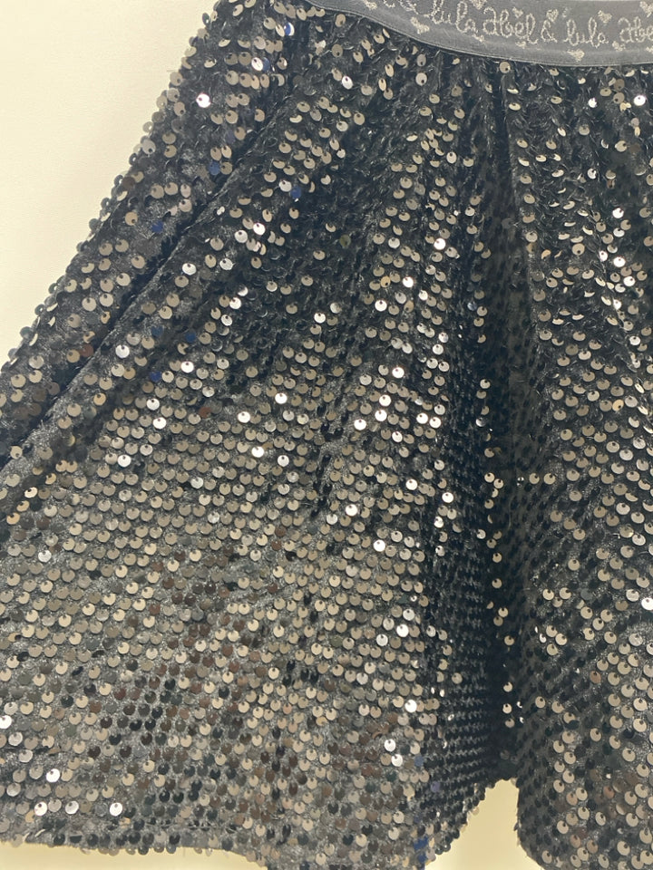 SIZE 12 Black Sequined Girl&