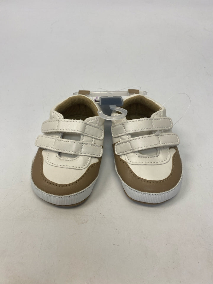 NWT Osh Kosh SIZE 2 Cream Brown Trimmed Boy&