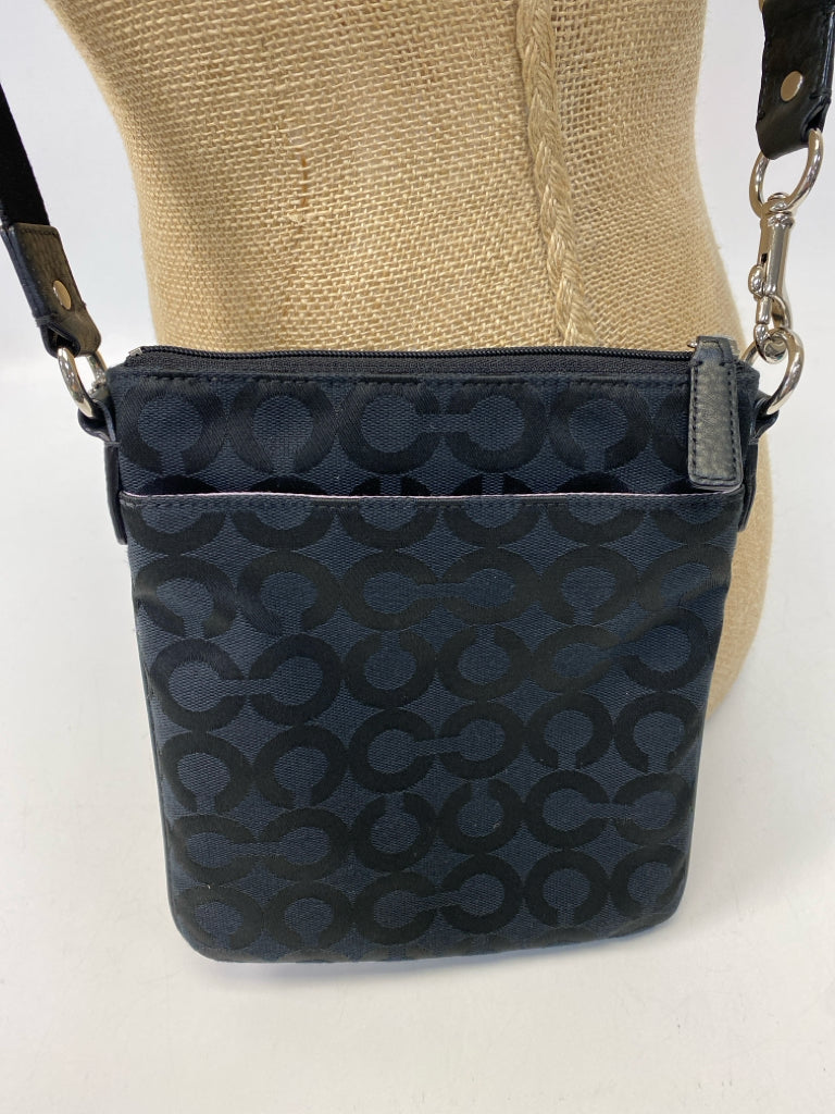 Coach Black Logo Crossbody