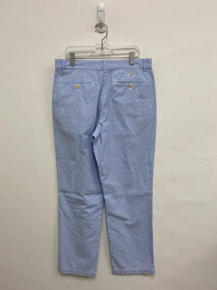 Vineyard Vines SIZE 20 White/Blue Stripes Seersucker Boy&