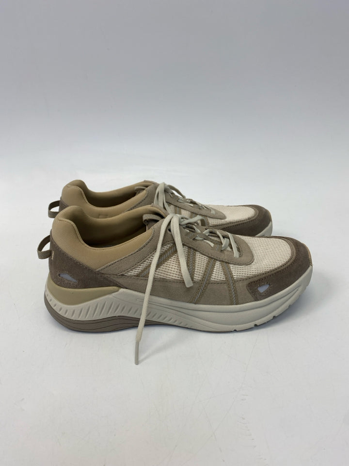 Dansko  Size 39 Brown Beige Lace-up Sneakers