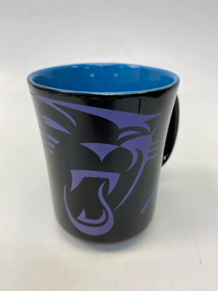 Black/Blue Purple Carolina Panthers Coffee Mug