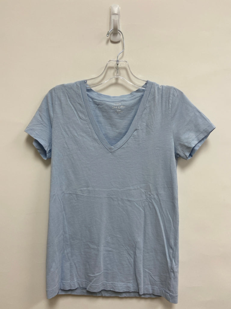 J Crew Size S Pale Blue V Neck Ladies Top
