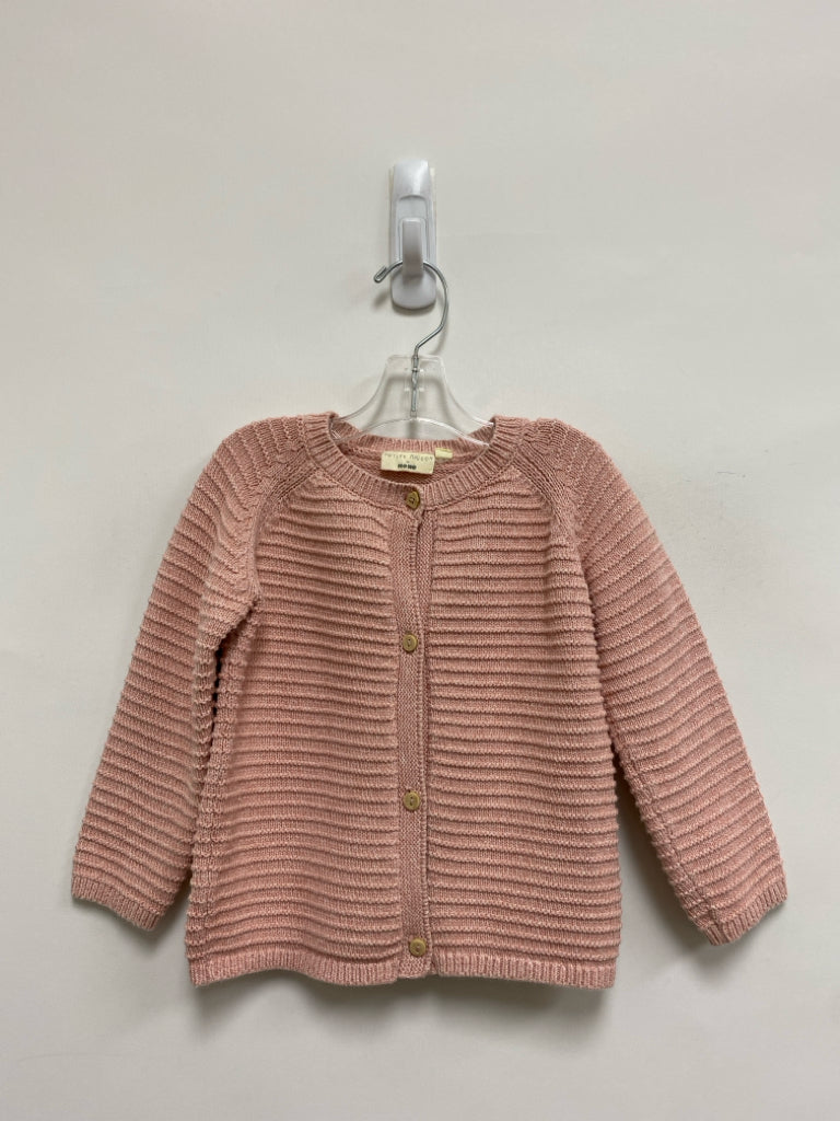 SIZE 24M Pink Cardigan Girl&