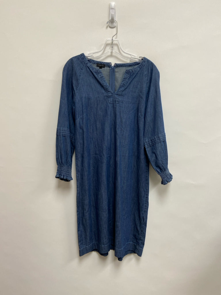 Talbots Size 10 Blue Chambray Ladies Dress