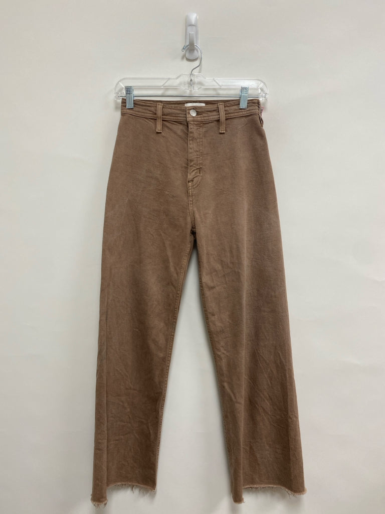 PISTOLA Size 24 Tan Ladies Jeans