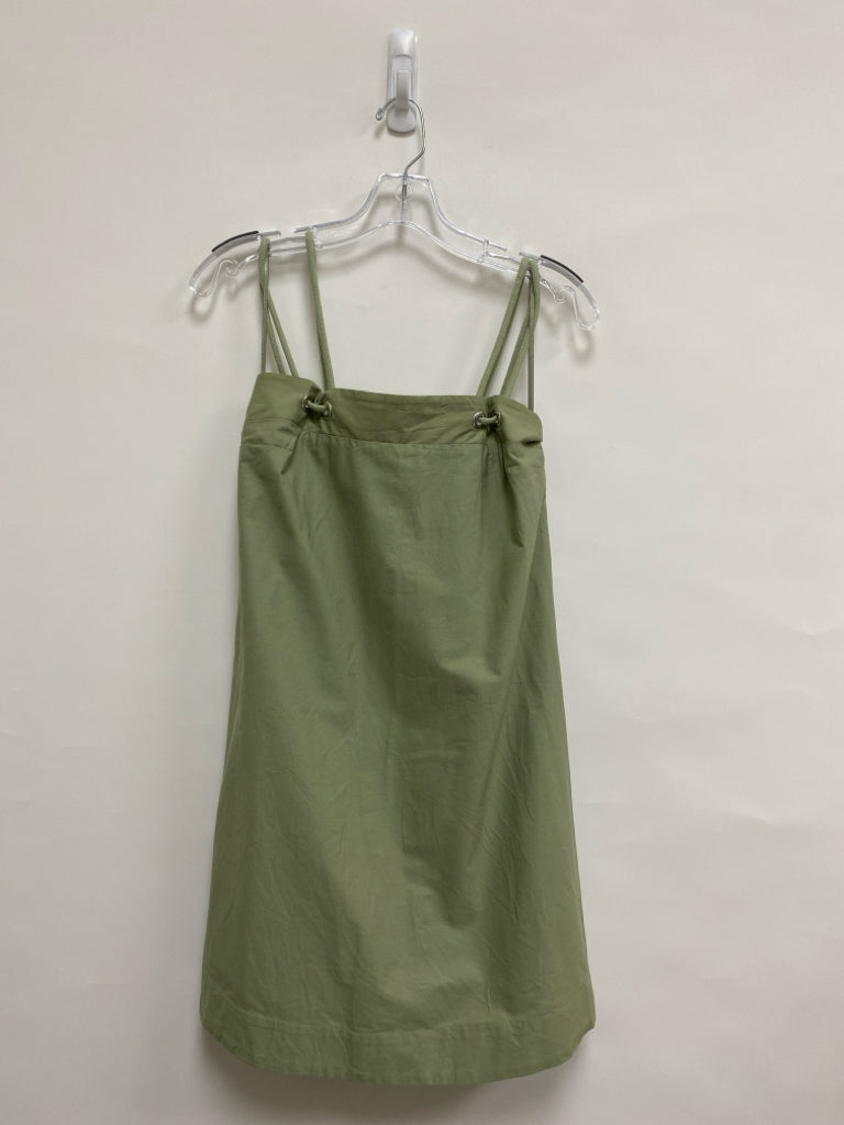 Anthropologie Size XXS Olive Green Sleeveless Ladies Dress