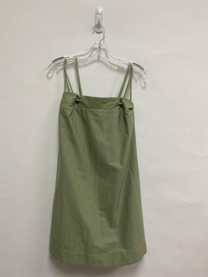 Anthropologie Size XXS Olive Green Sleeveless Ladies Dress