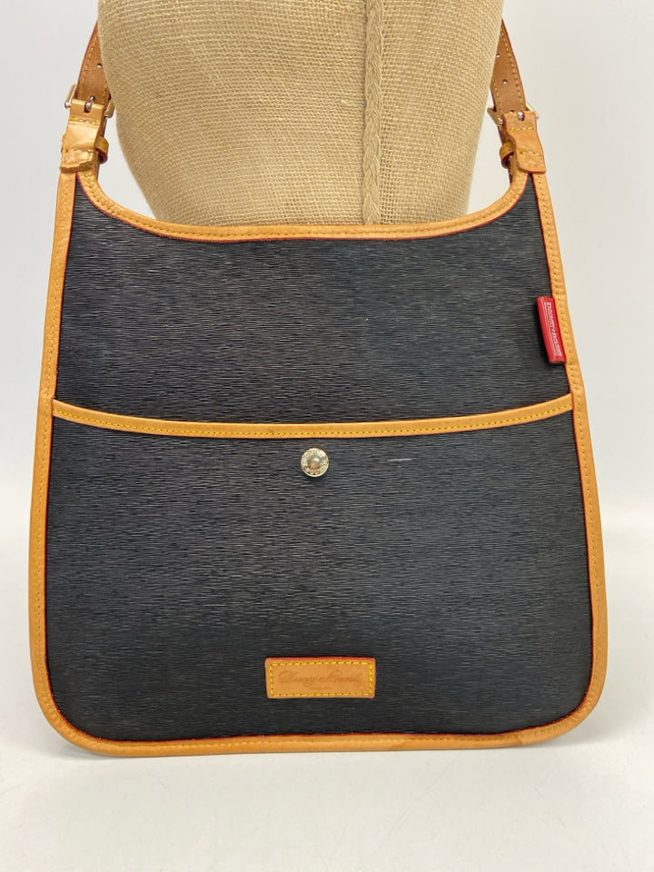 Dooney &amp; Bourke Black Brown Crossbody