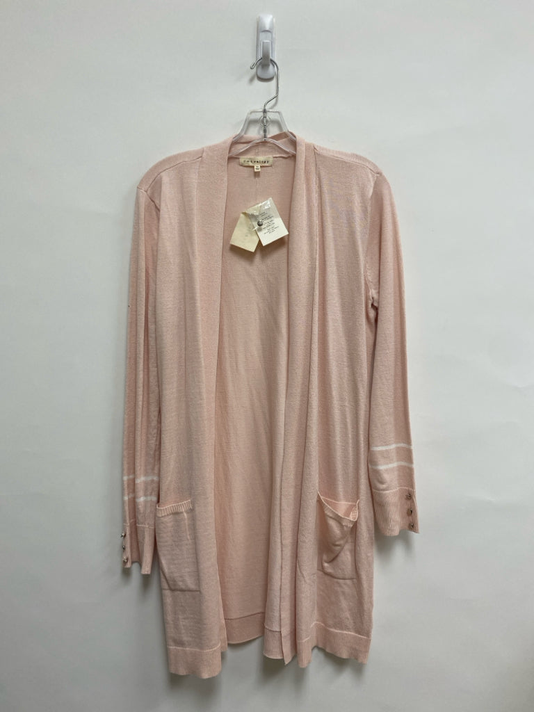 NWT RETRO-ology Pale Peach Duster Ladies Sweater