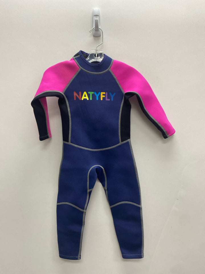 SIZE XS Navy Fuchsia Girl&