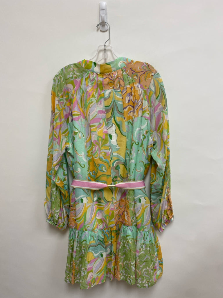 NWT Antonio Melani  SIZE  16 Pastels Swirl Plus Size Dress