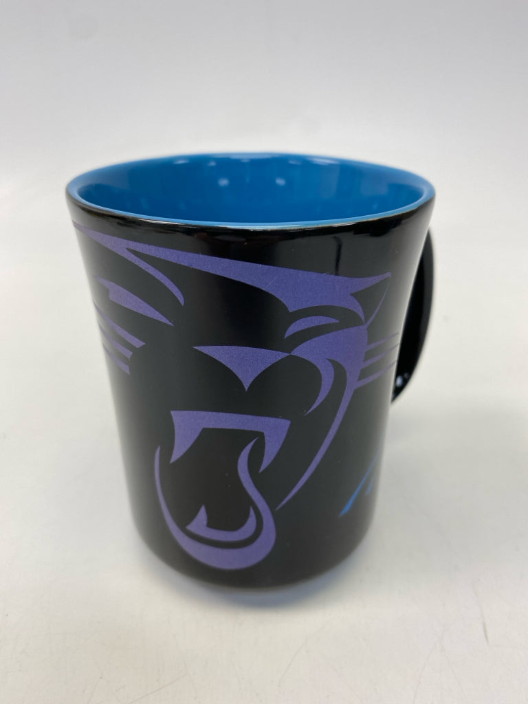 Black/Blue Purple Carolina Panthers Coffee Mug