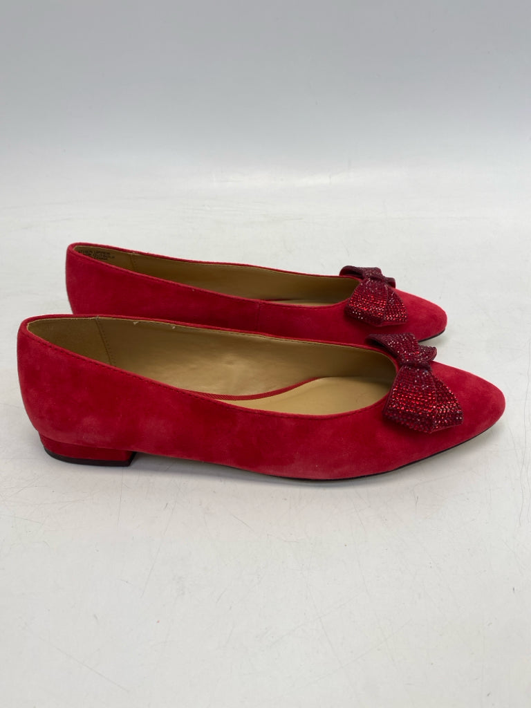 NWOT Talbots US Shoe Size 8 Red Bow(s) Flats