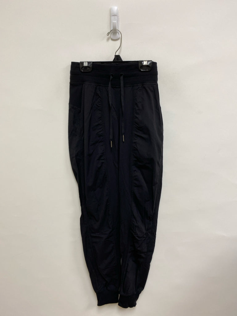 Lululemon Size 2 Black Joggers Athletic Pants