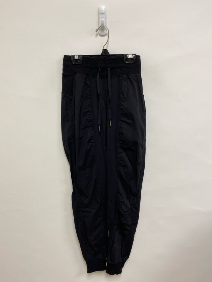 Lululemon Size 2 Black Joggers Athletic Pants