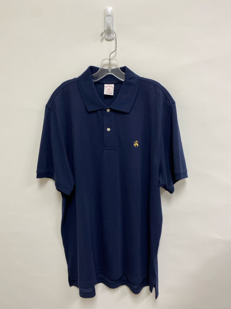 Brooks Brothers Size XL Navy Polo Men&
