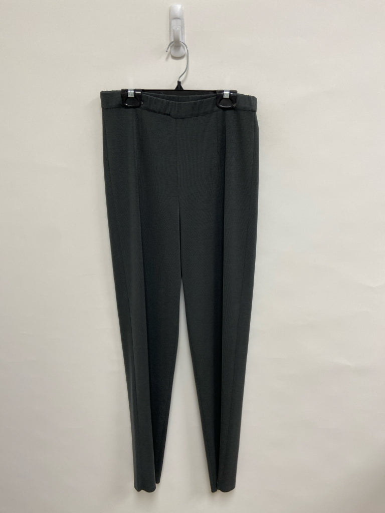 Ming Wang Size SP Dark Gray Pull-on Petite Pants