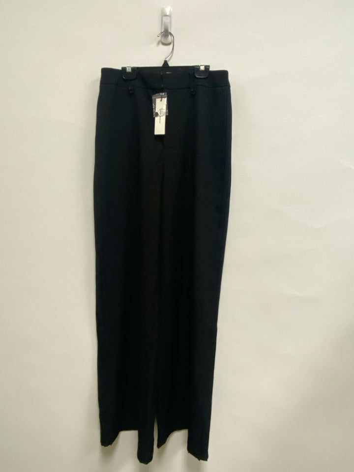 NWT Size L Black Pleated Ladies Pants