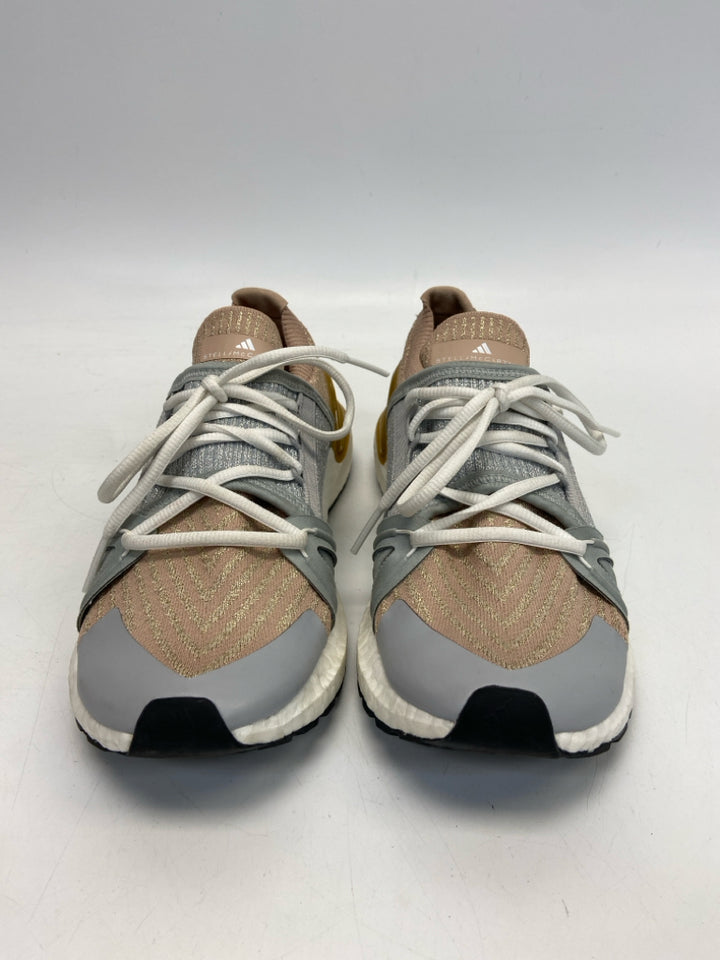 Stella McCartney  Size 8.5 Brown Gray/Gold Lace-up Sneakers