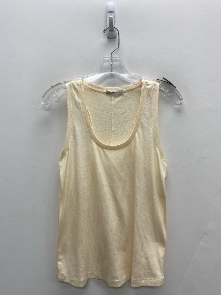 Barefoot Dreams Size S Ivory Tank Ladies Top