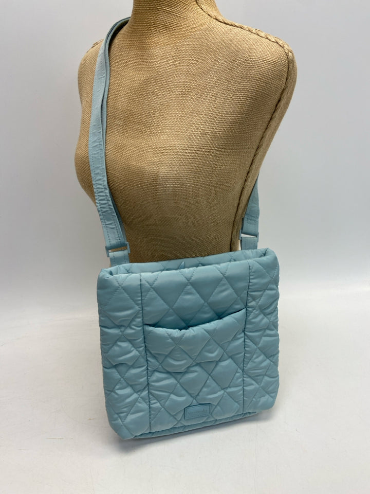 Vera Bradley Aqua Puffer Nylon Crossbody