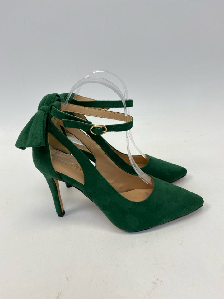 Coleter US Size 7 Green Heels