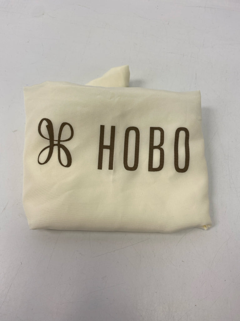 Hobo Gray Leather Handbag