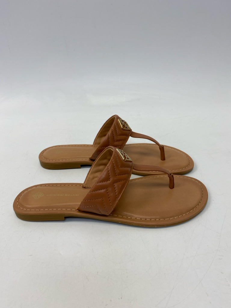 NWOT Antonio Melani  Size 9.5 Brown Sandals