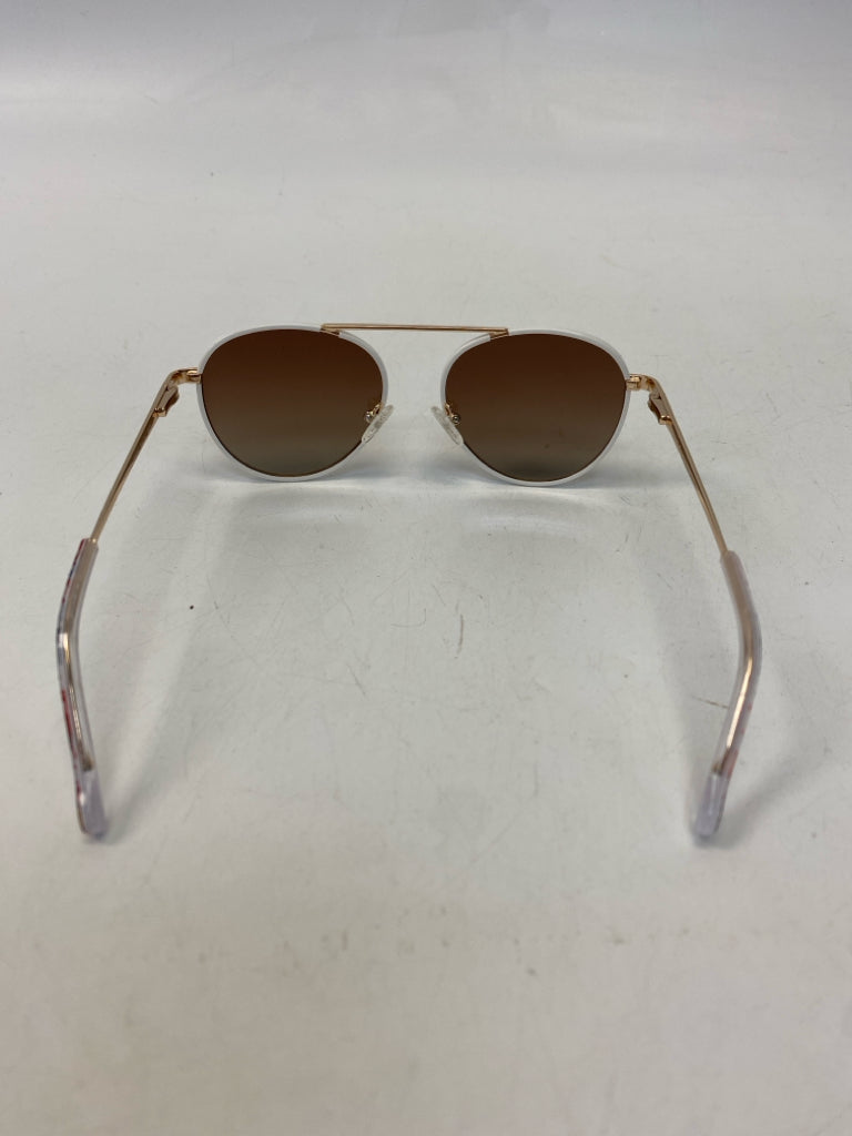 Vera Bradley White Gold Sunglasses