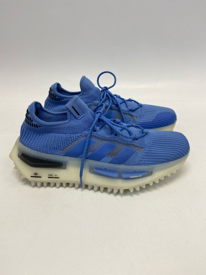 Adidas Size 8.5 Blue Lace-Up Men&