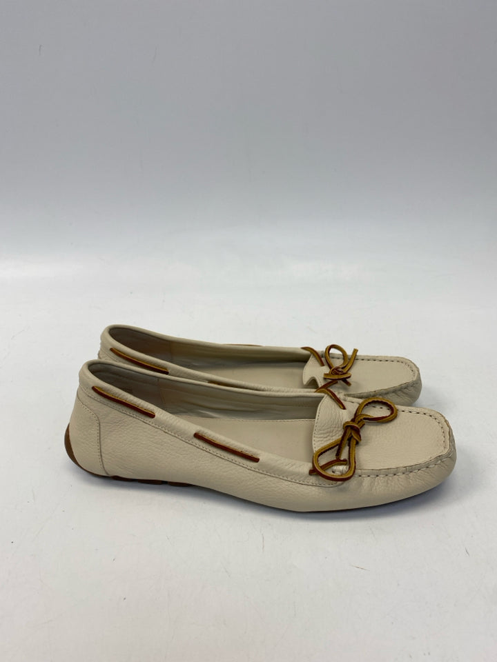 Ralph Lauren US Shoe Size 10 Cream Flats