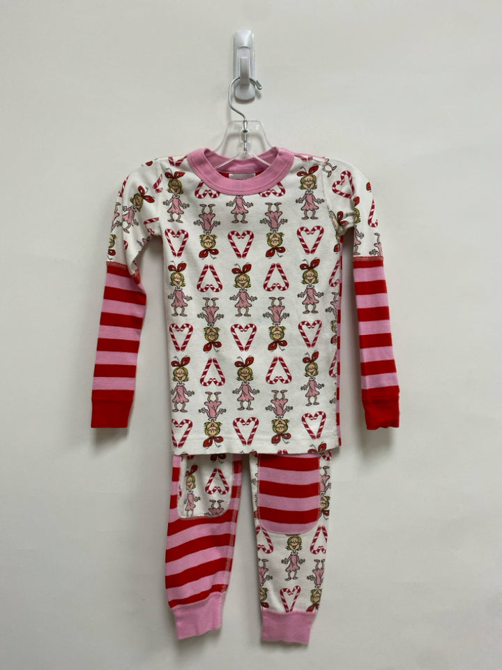 hanna Andersson SIZE 5 White/Pink Red Girl&