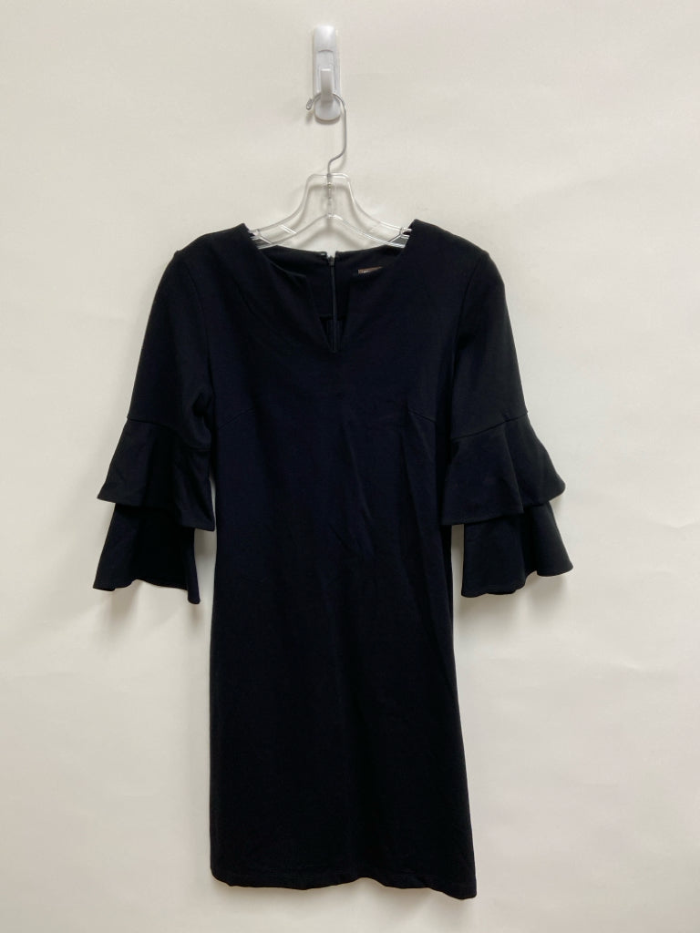 J McLaughlin Size XS Black Bell Sleeves Ladies Dress