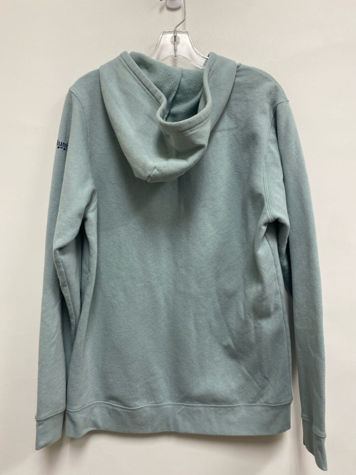 Columbia Size M Seafoam Navy Fish Ladies Sweatshirt
