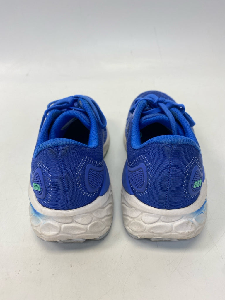 New Balance US Shoe Size 7.5 Blue Lace-up Sneakers