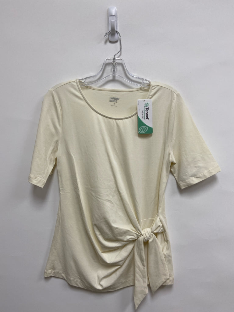 NWT Lands End Size XS Cream Ladies Top