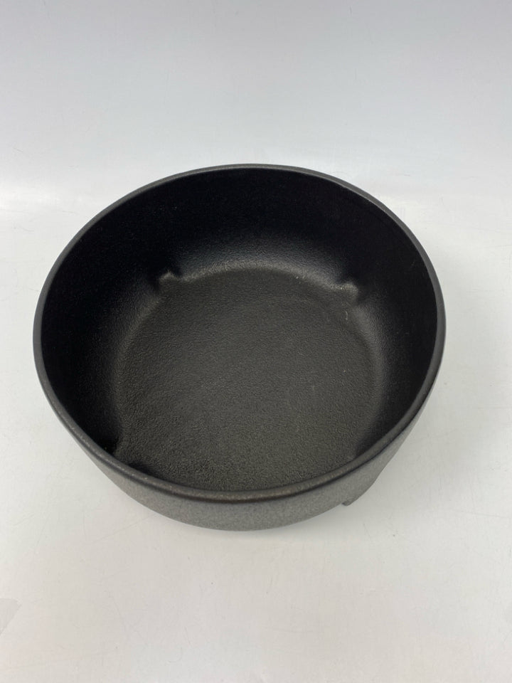 Black Ceramic Planter