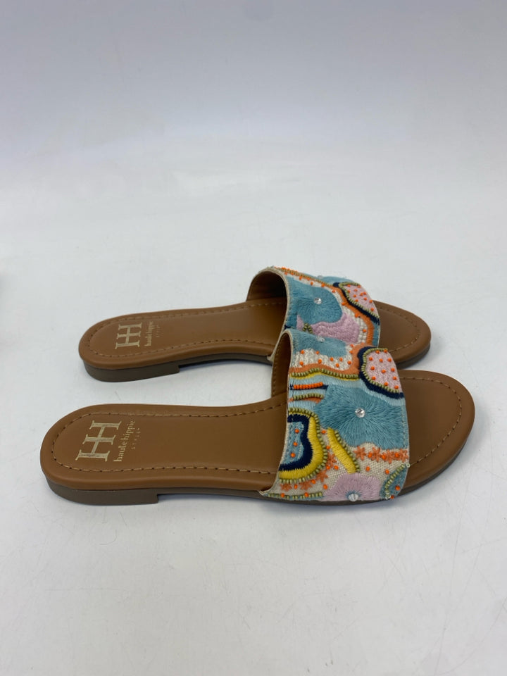 Haute Hippie  Size 7 Multi-Color Sandals