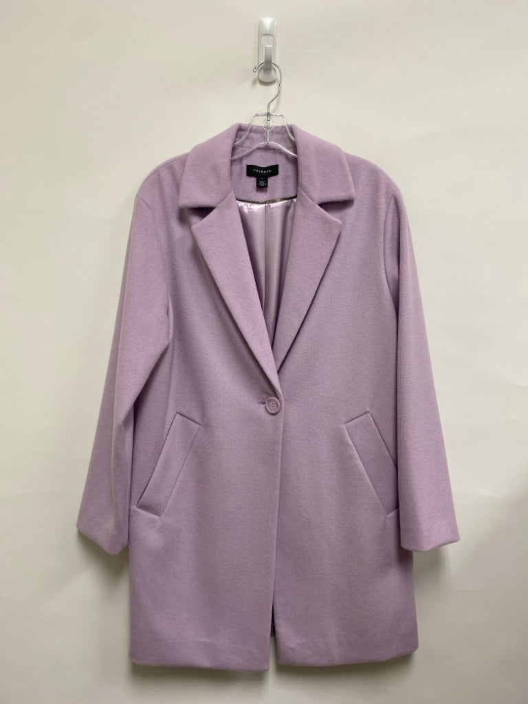 Halogen Size S Lavender Button Up Wool Blend Ladies Jacket
